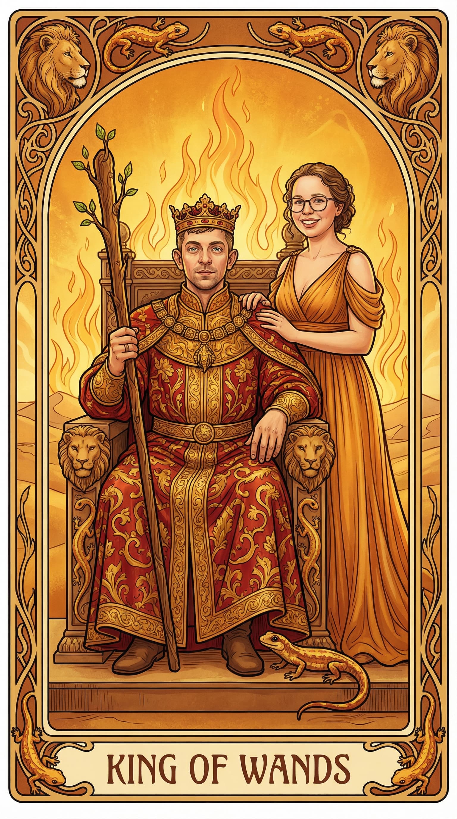 Liebes-Tarot example 2