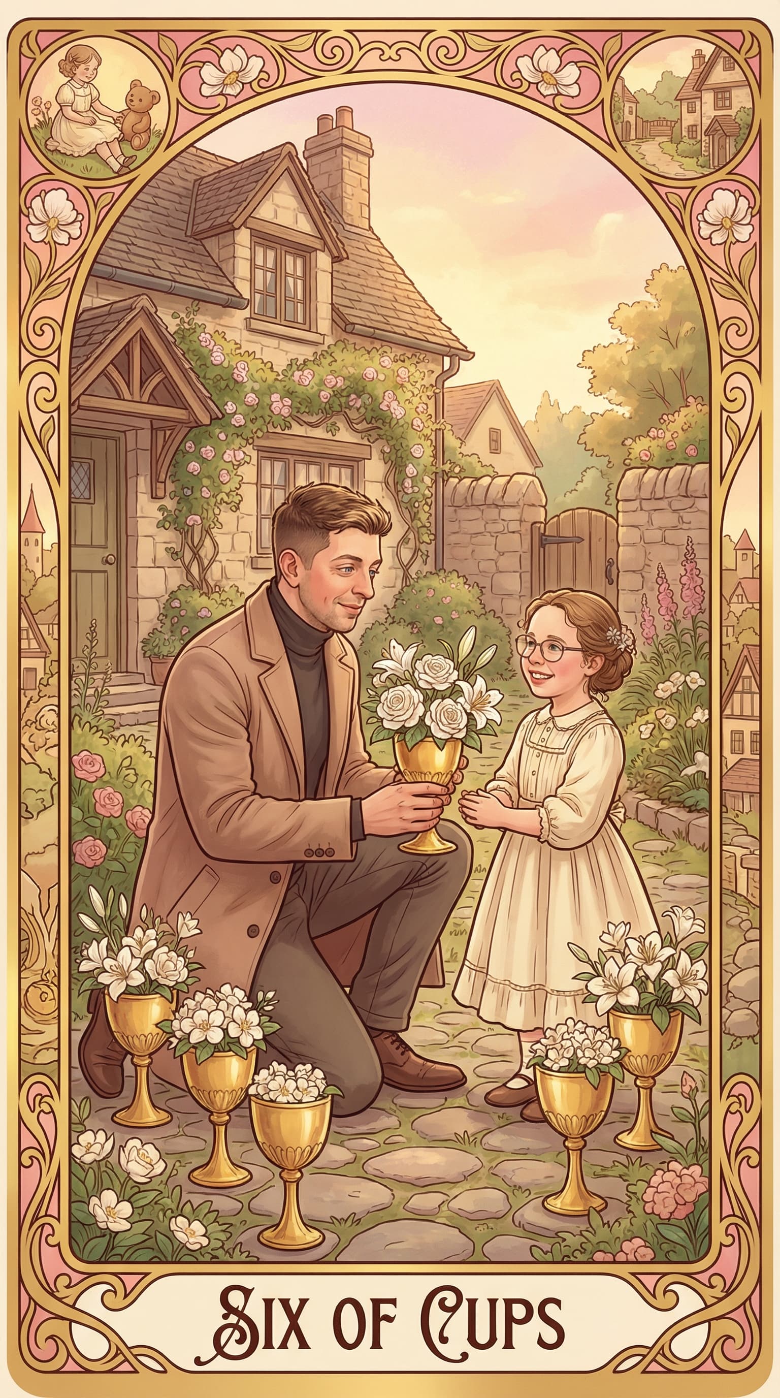 Älskandes tarot example 1