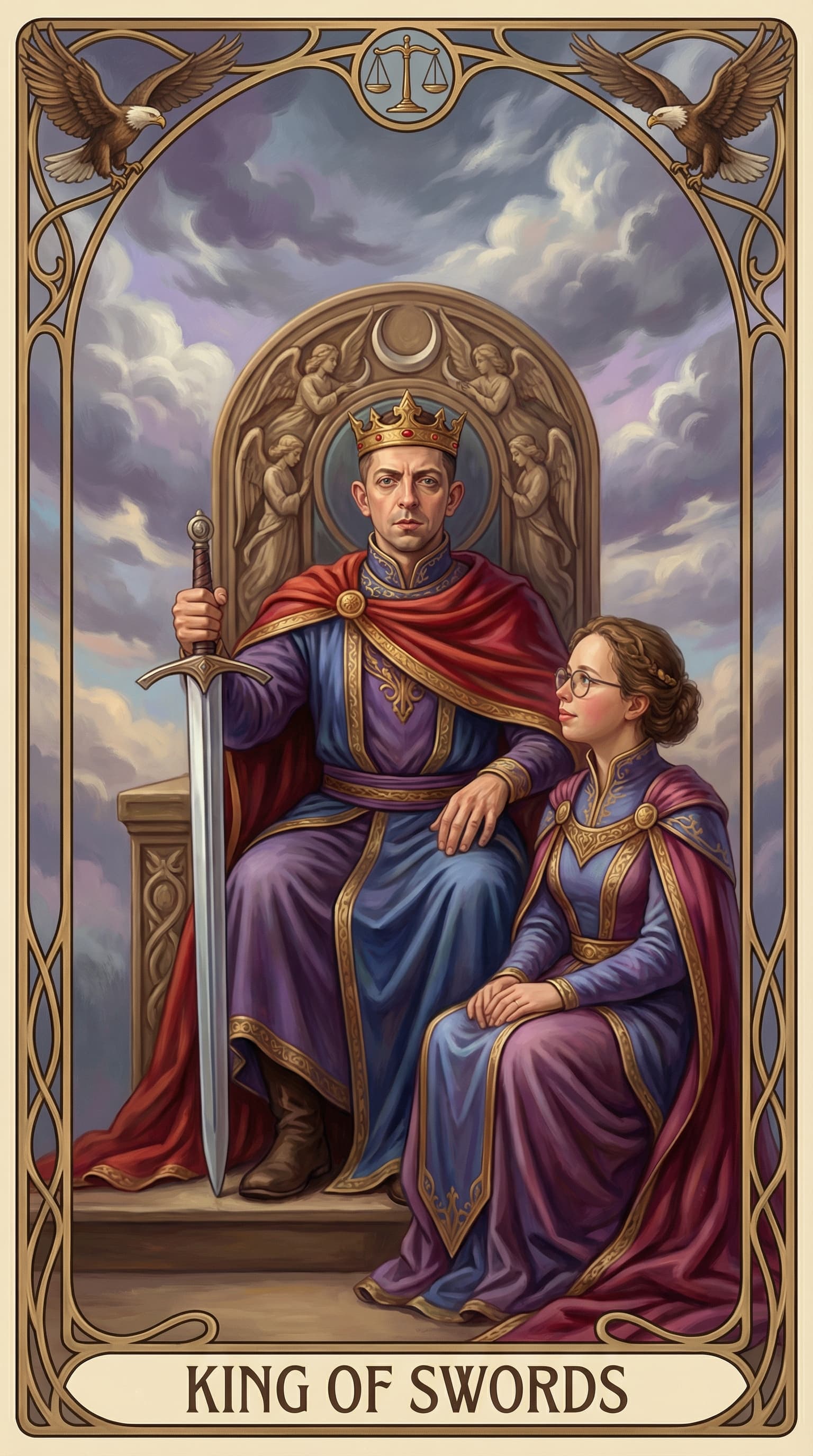 Lovers Tarot example 1