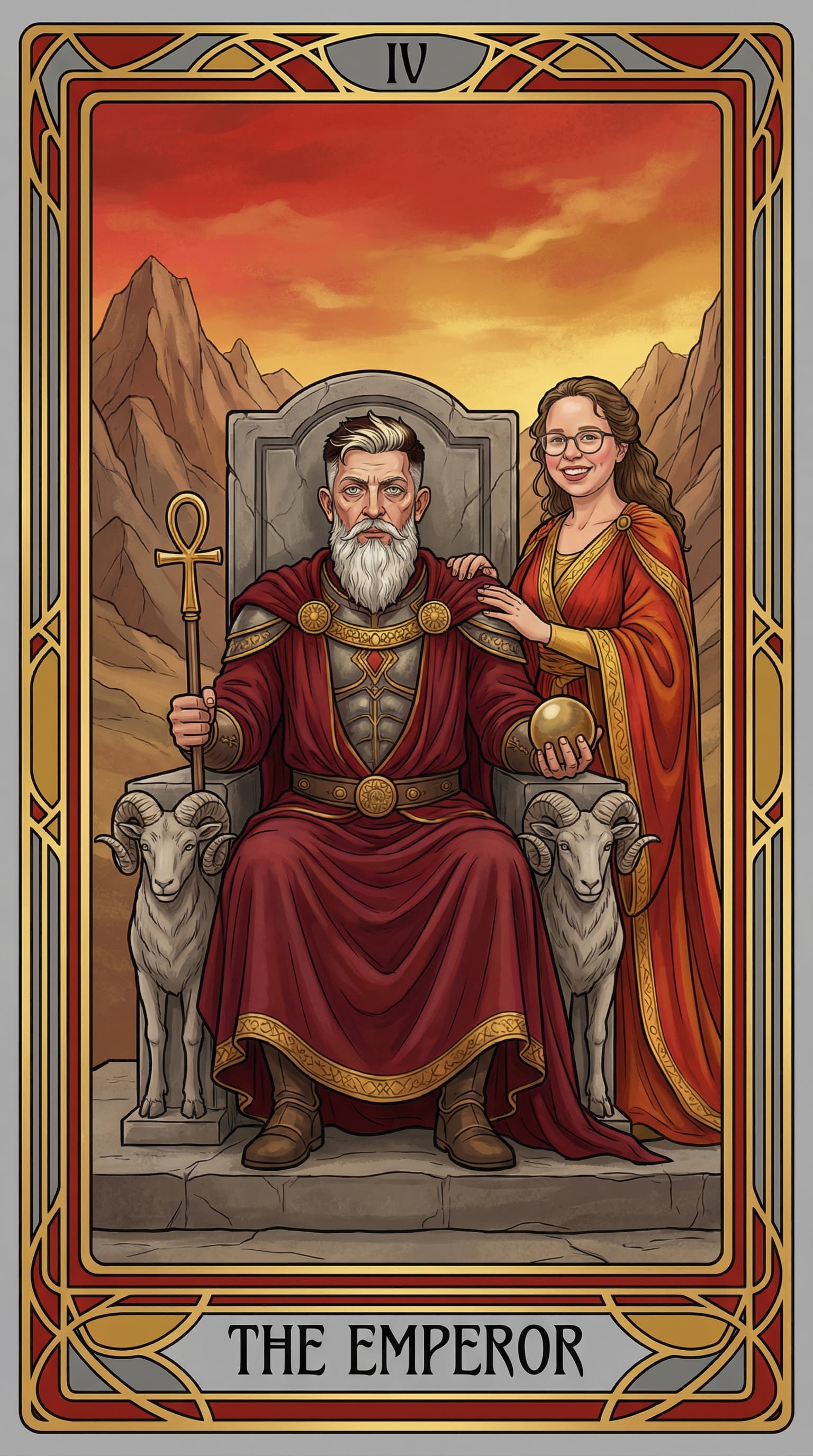 Tarot des Amoureux example 1