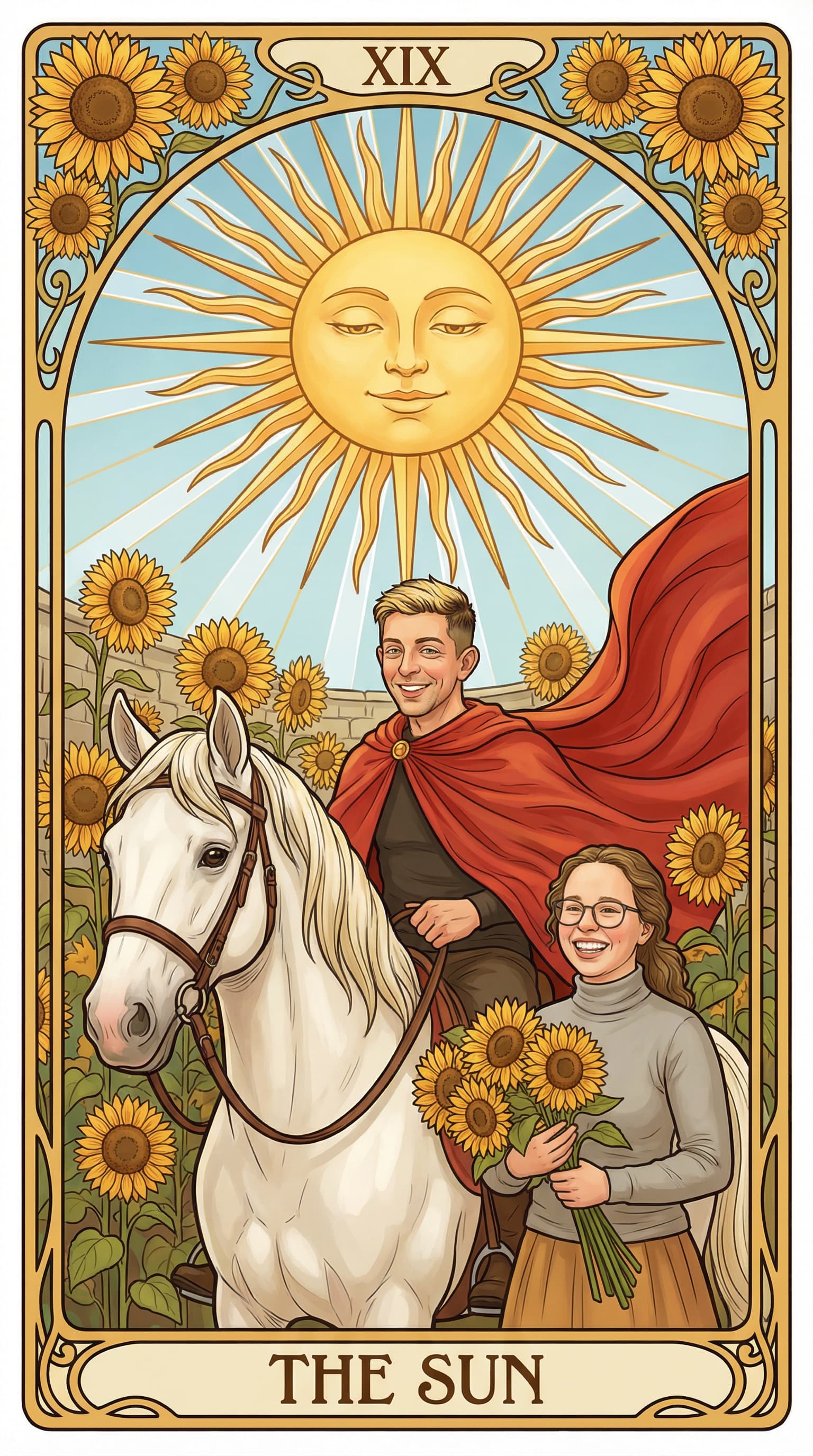 Lovers Tarot example 3