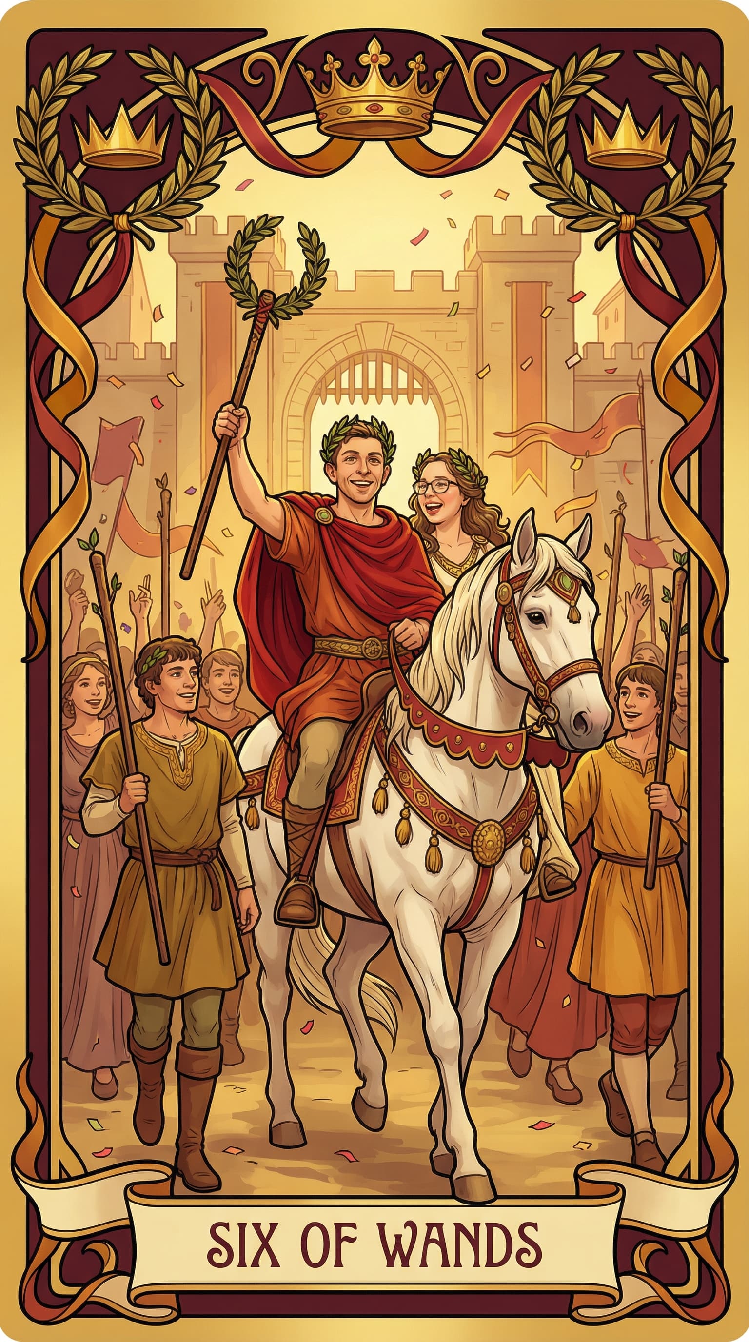 Lovers Tarot example 1