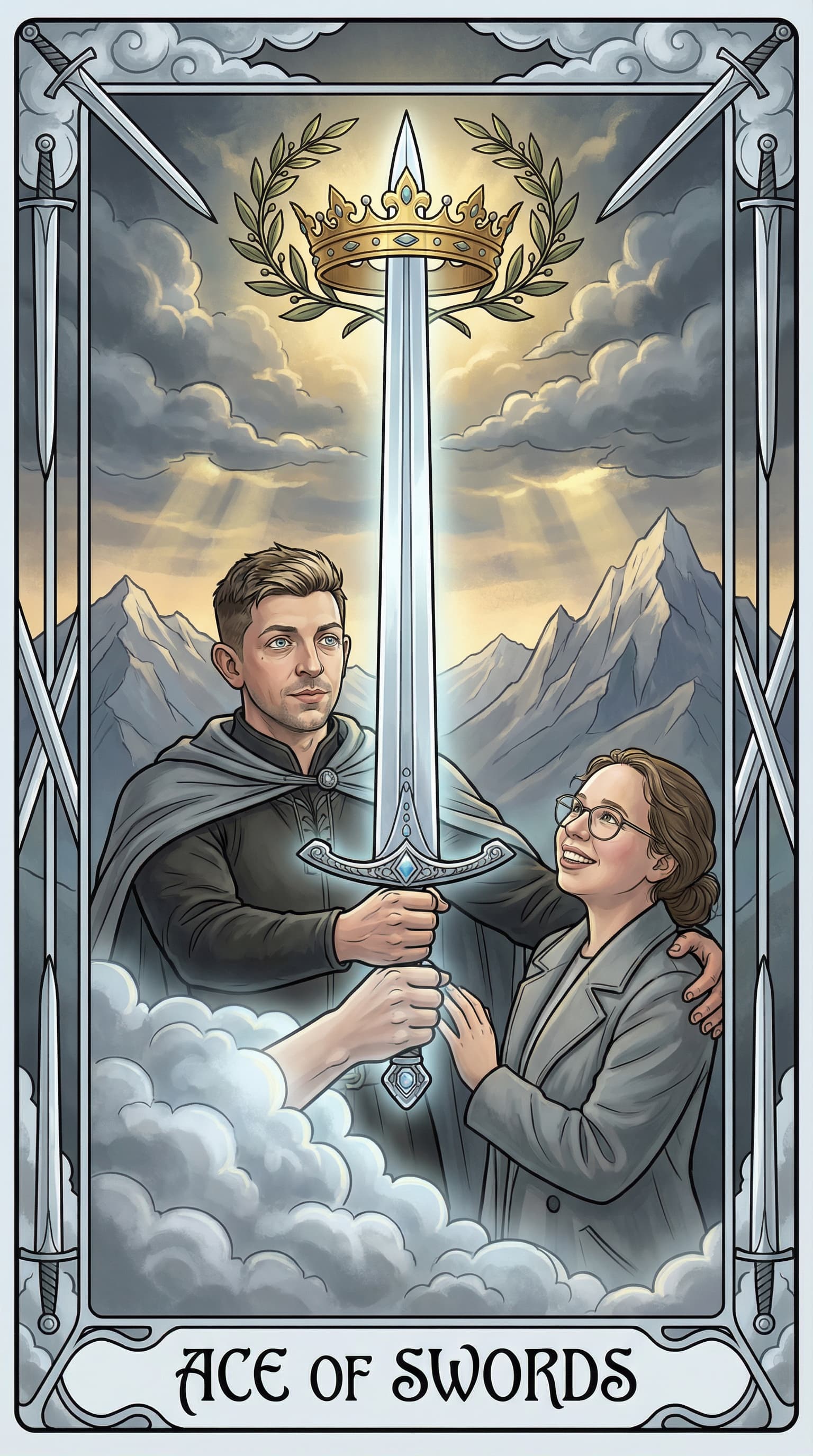 Liebes-Tarot example 1