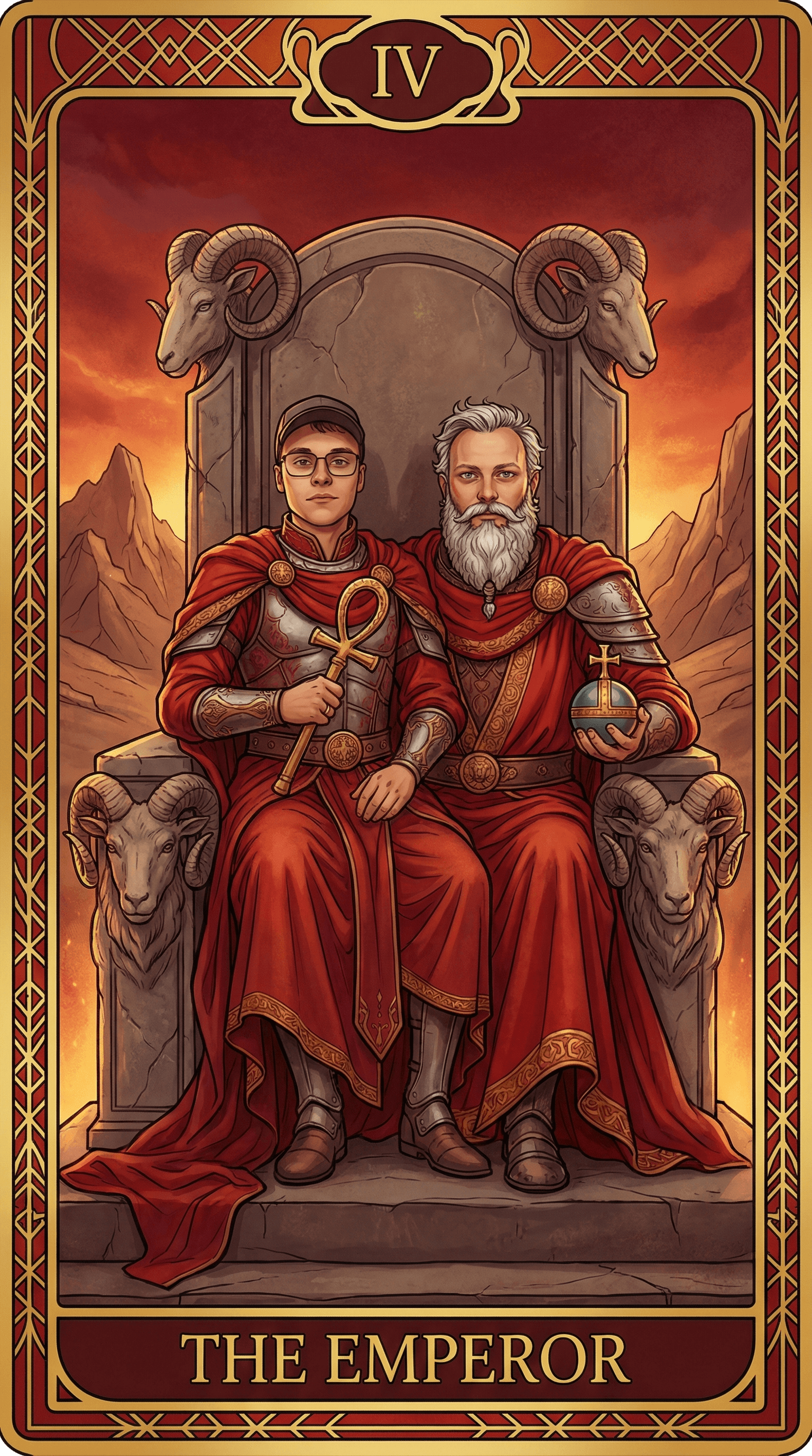 Lovers Tarot example 3
